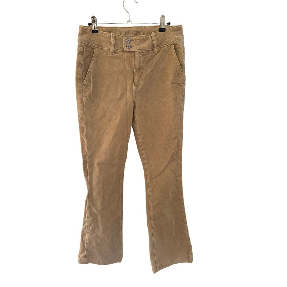 AE Tan Corduroy Bootcut Pants Y2K Preppy Academia Bella Swan Gilmore Girls 8